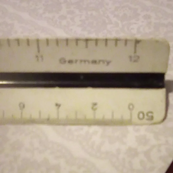 Alvin 3 Sided Triangular Engineer Ruler Made In Germany. - Picture 4 of 4